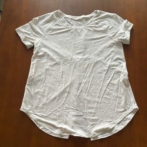 Tie back short sleeve